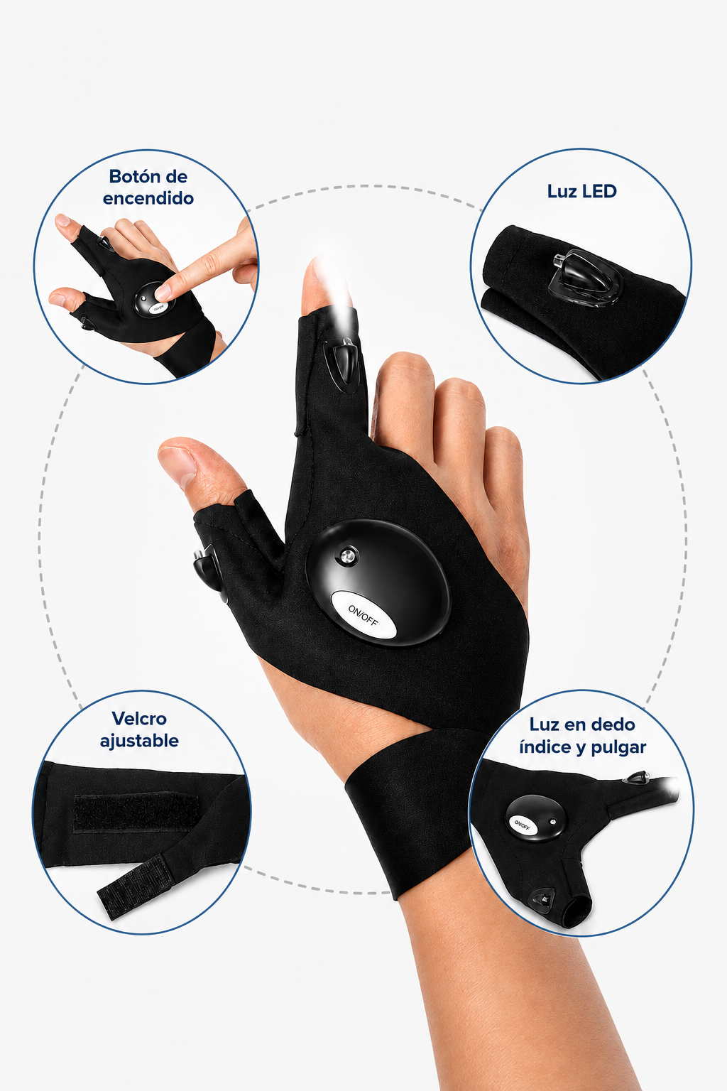 Guantes LED Manos Libres™