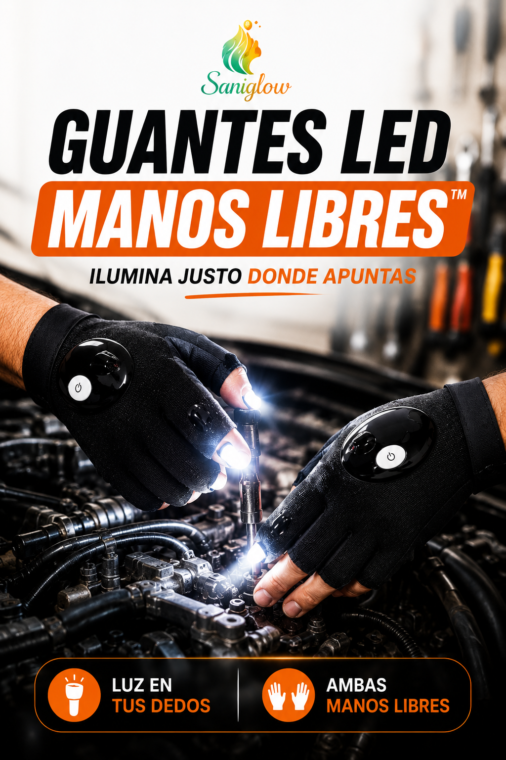 Guantes LED Manos Libres™