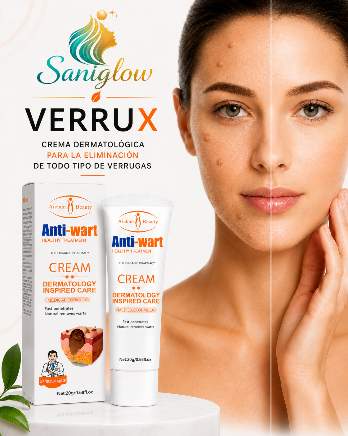 VERRUX™ | Dile adiós a esas verrugas
