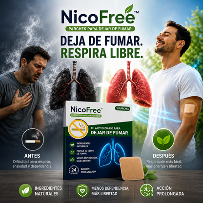 NicoFree™ | Libérate del cigarrillo